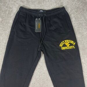 Pro Standards West Virginia University WVU Black Sweatpants Joggers Womens M